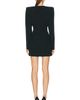 WARDROBE.NYC WARDROBE.NYC x Rosie Huntington-Whiteley V-Neck Mini Dress - 3