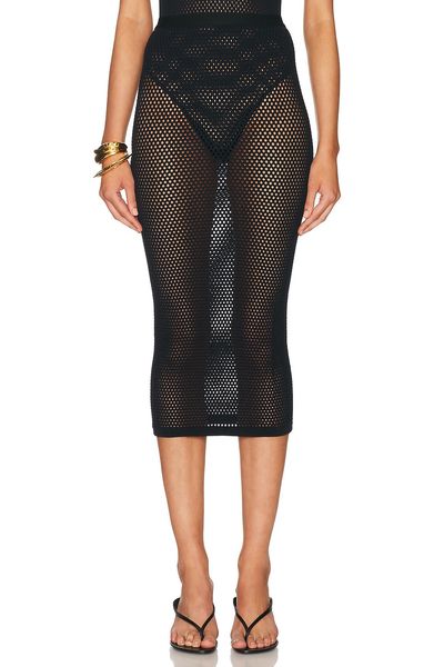 WARDROBE.NYC WARDROBE.NYC x Rosie Huntington-Whiteley Web Skirt