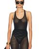 WARDROBE.NYC WARDROBE.NYC x Rosie Huntington-Whiteley Web Tank Bodysuit - 1