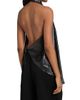 WARDROBE.NYC Women's Metallic Halter Blouse - 5