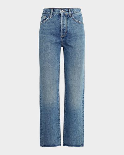 Warm Otto High Rise Straight-Leg Jeans