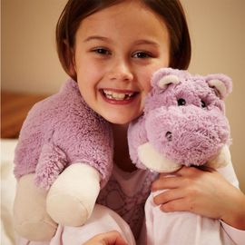 Warmies Warmies Hippo Plush Neck Wrap