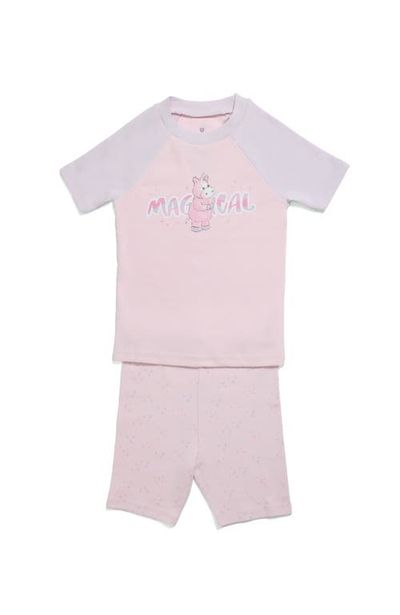 Warmies Warmies Unicorn Shorties PJ Set