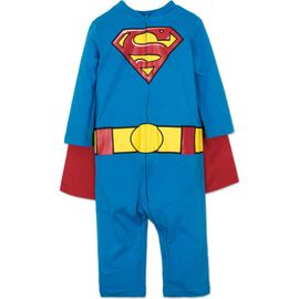 WARNER BROS WARNER BROS Justice League Superman Coverall with Removable Cape