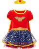 Warner Bros. Warner Bros. Justice League Wonder Woman Costume Dress Cape and Headband Set - 1