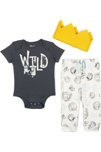 Warner Bros. Warner Bros. Where the Wild Things Are Max Birthday Bodysuit Pants and Hat Set