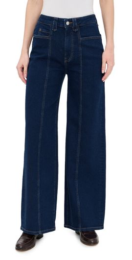 WARP + WEFT WARP + WEFT NCE Wide Leg Jeans Night Life