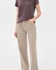 WARP + WEFT WARP + WEFT The Big Easy Pull On Wide Leg Jeans Sand Dollar - 5