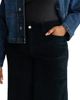 WARP+WEFT WARP+WEFT AVL Crop Denim Jacket with Corduroy Collar - 5