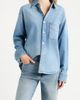 WARP+WEFT WARP+WEFT Chi Town Denim Shacket - 1