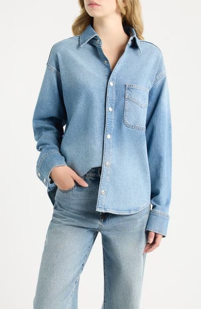 WARP+WEFT WARP+WEFT Chi Town Denim Shacket