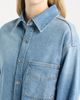WARP+WEFT WARP+WEFT Chi Town Denim Shacket - 4