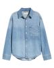 WARP+WEFT WARP+WEFT Chi Town Denim Shacket - 5