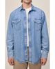 WARP+WEFT WARP+WEFT DET Denim Button-Up Shirt - 1