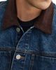 WARP+WEFT WARP+WEFT SEA Denim Jacket with Corduroy Collar - 4