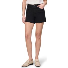 WARP+WEFT WARP+WEFT VVI Raw Hem High Waist Relaxed Fit Denim Shorts