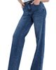 Wash Lab Denim Wash Lab Denim Ella Relaxed Straight Leg Jeans - 3