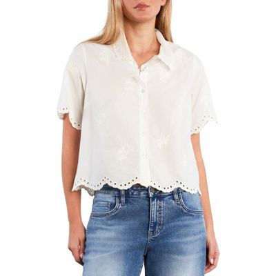 Wash Lab Denim Wash Lab Denim Empress Embroidered Shirt