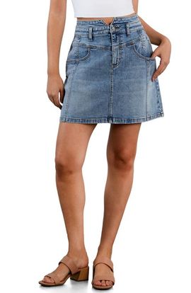 Wash Lab Denim Wash Lab Denim Penelope Denim Miniskirt