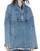 Wash Lab Denim Wash Lab Denim Popover Denim Shirt Jacket - 1