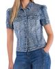 Wash Lab Denim Wash Lab Denim Puff Sleeve Denim Jacket - 4
