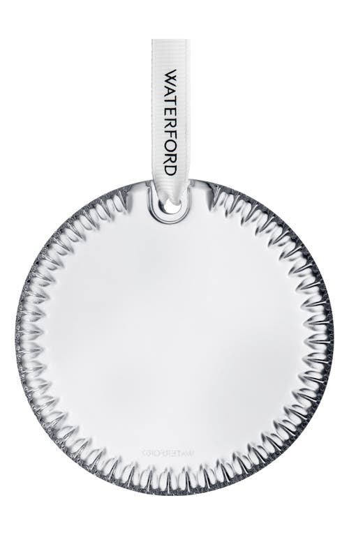 Waterford Waterford Crystal Disc Ornament 