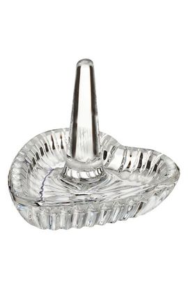 Waterford Waterford Giftology Heart Lead Crystal Ring Holder 