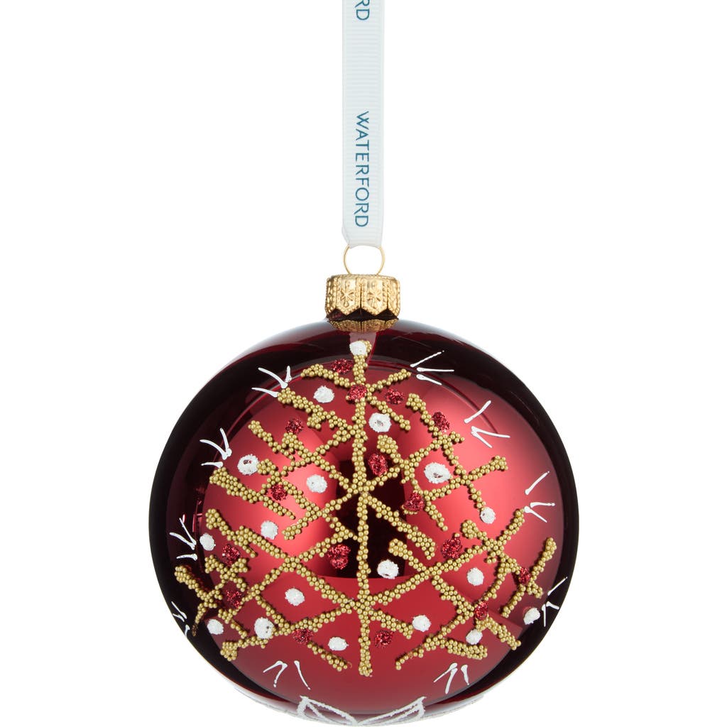 Waterford Waterford Holiday Heirlooms Winter Tree Glass Ornament