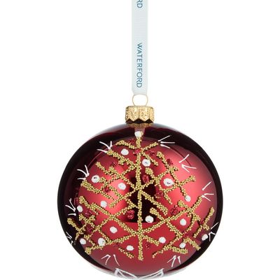 Waterford Waterford Holiday Heirlooms Winter Tree Glass Ornament