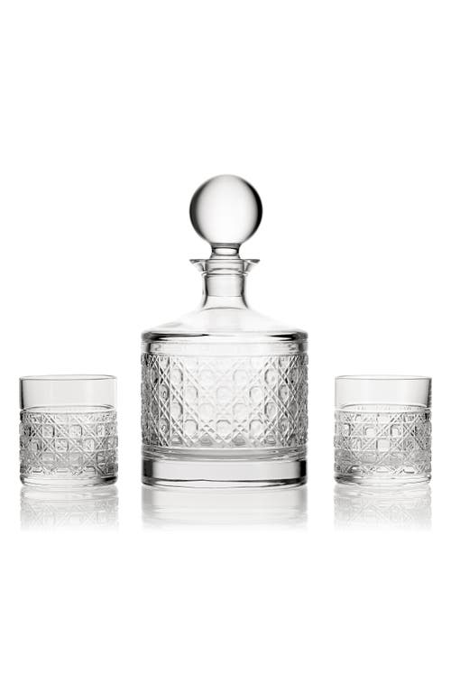Waterford Waterford Opulence Crystal 3-Piece Barware Set 