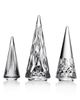 Waterford Waterford Set of 3 Crystal Trees  - 1