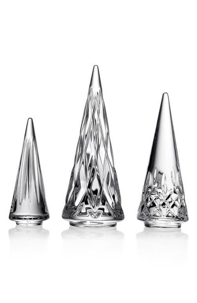 Waterford Waterford Set of 3 Crystal Trees 
