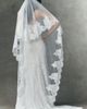 Watters Angelique Lace Chapel Veil - 2