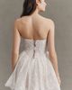 Watters Danny Strapless Lace Corset Mini Dress - 2