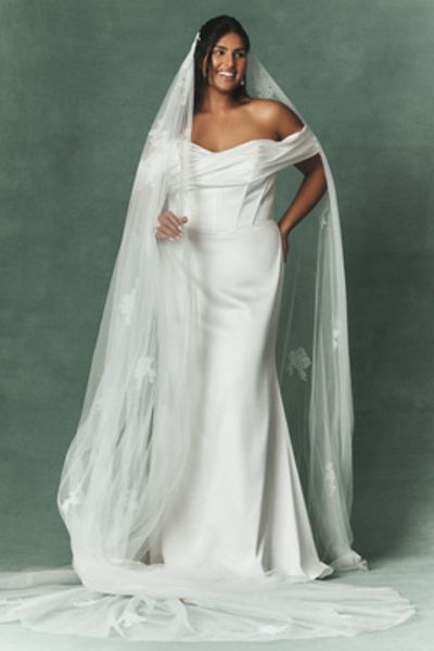 Watters Fairytale Double Comb Cathedral Veil