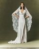 Watters Fingertip Lace Veil - 1