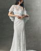 Watters Justine Lace Cape Top - 1