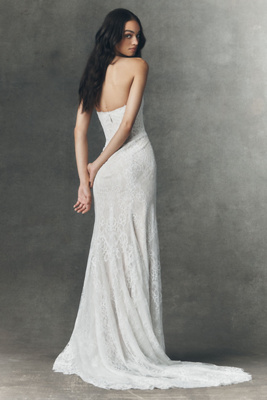 watters ilene strapless a-line lace wedding dress Willowby by Watters Fable main image 1