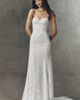 Watters Justine Strapless Lace Wedding Gown - 4