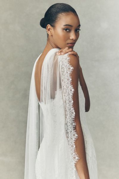 chinese dress ladies Women's Velin A-Line Scarf Neck Silk Lace Maxi Dress XS/S/M/L/XL/Customize White Mean Blvd White / M