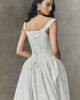 Watters Stella Off-Shoulder Basque-Waist Wedding Gown - 2