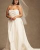 Watters Wtoo by Watters Phoebe Strapless Draped A-Line Wedding Gown - 5