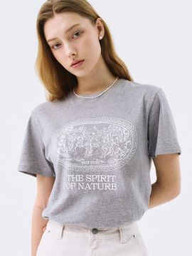Wave Union Nymphs T-shirt (heather dark gray)
