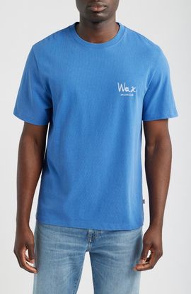 Wax London Wax London Dean Sailing Map Graphic Cotton T-Shirt