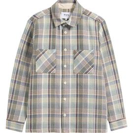 Wax London Wax London Whiting Basketweave Overshirt