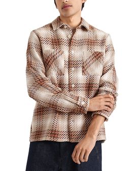 Wax London Wax London Whiting Overlap Check Overshirt