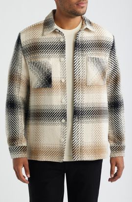 Wax London Wax London Whiting Sun Check Overshirt