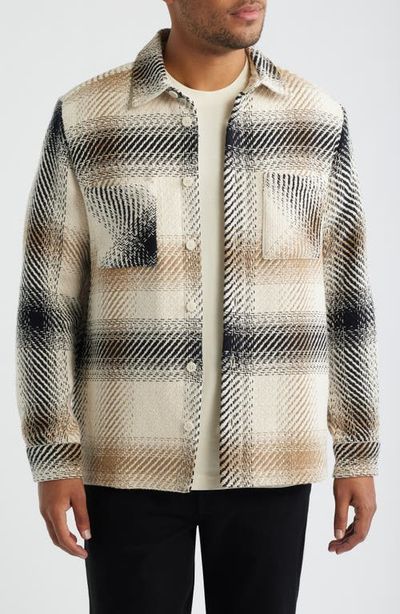 Wax London Wax London Whiting Sun Check Overshirt