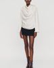 WAYF Draped Long-Sleeve Top - 4
