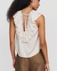 WAYF Ruffled V-Neck Top - 3
